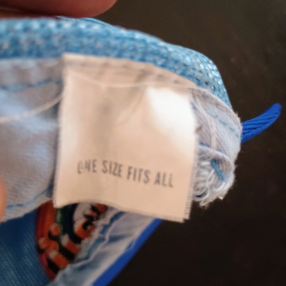 Blue Hawaii Trucker Hat with Rainbow Embroidery - Picture 9 of 10